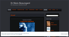 Desktop Screenshot of drmariobeauregardfr.com